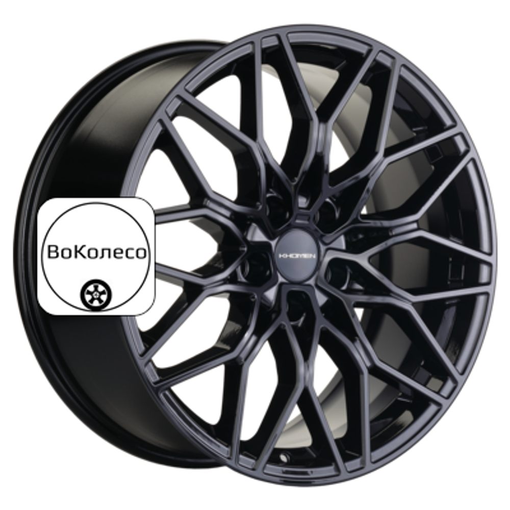 8,5x19/5x108 ET48 D60,1 KHW1902 (Chery Tiggo 8/8 Pro) Black Khomen Wheels