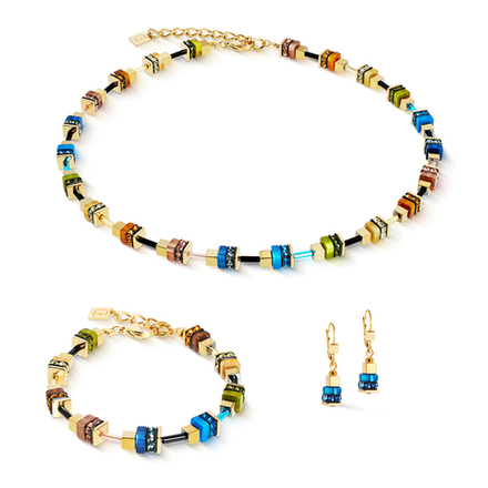 Серьги Coeur de Lion Multicolour Autumn 4413/20-1538