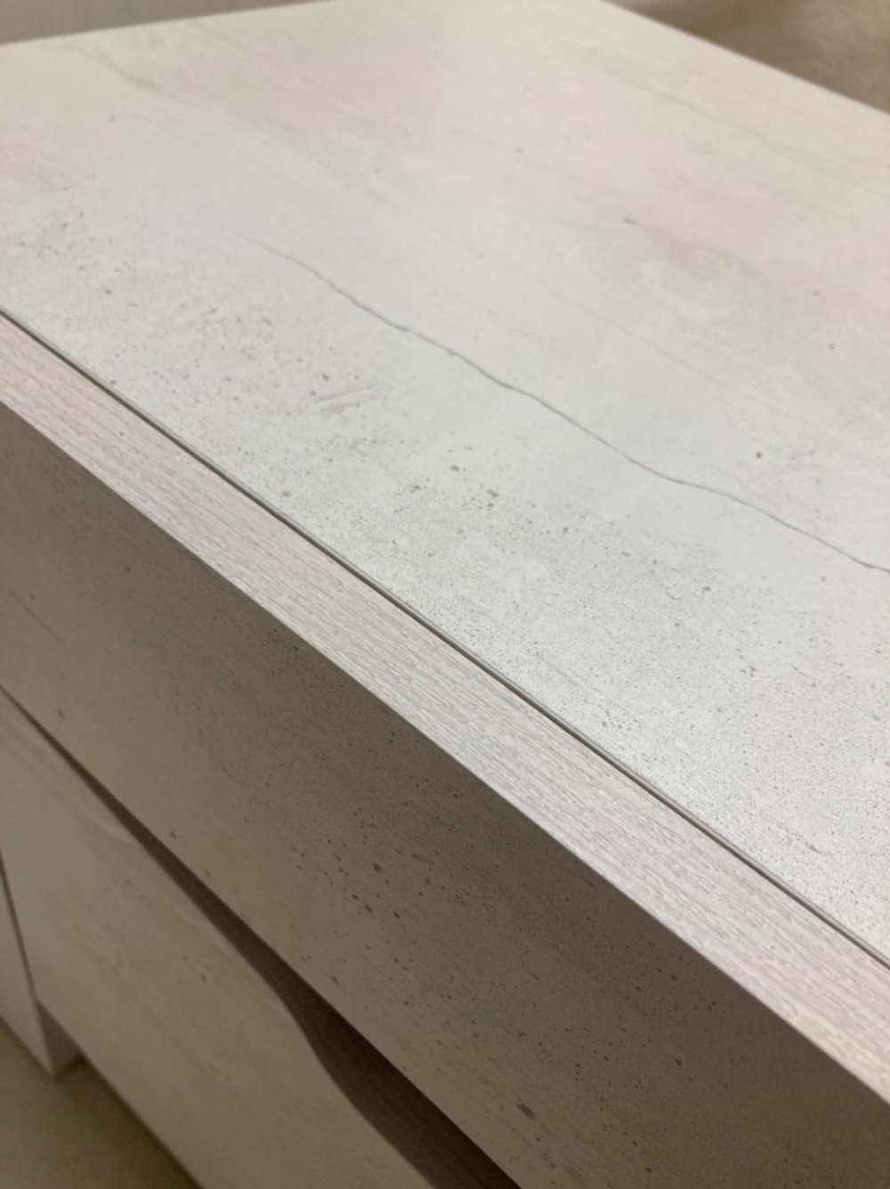 Прикроватная тумба Леонардо ТБ-25 бетон пайн светлый/графит