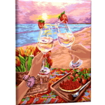 Картина рисование по номерам 40*50 см «Свидание» GLA08