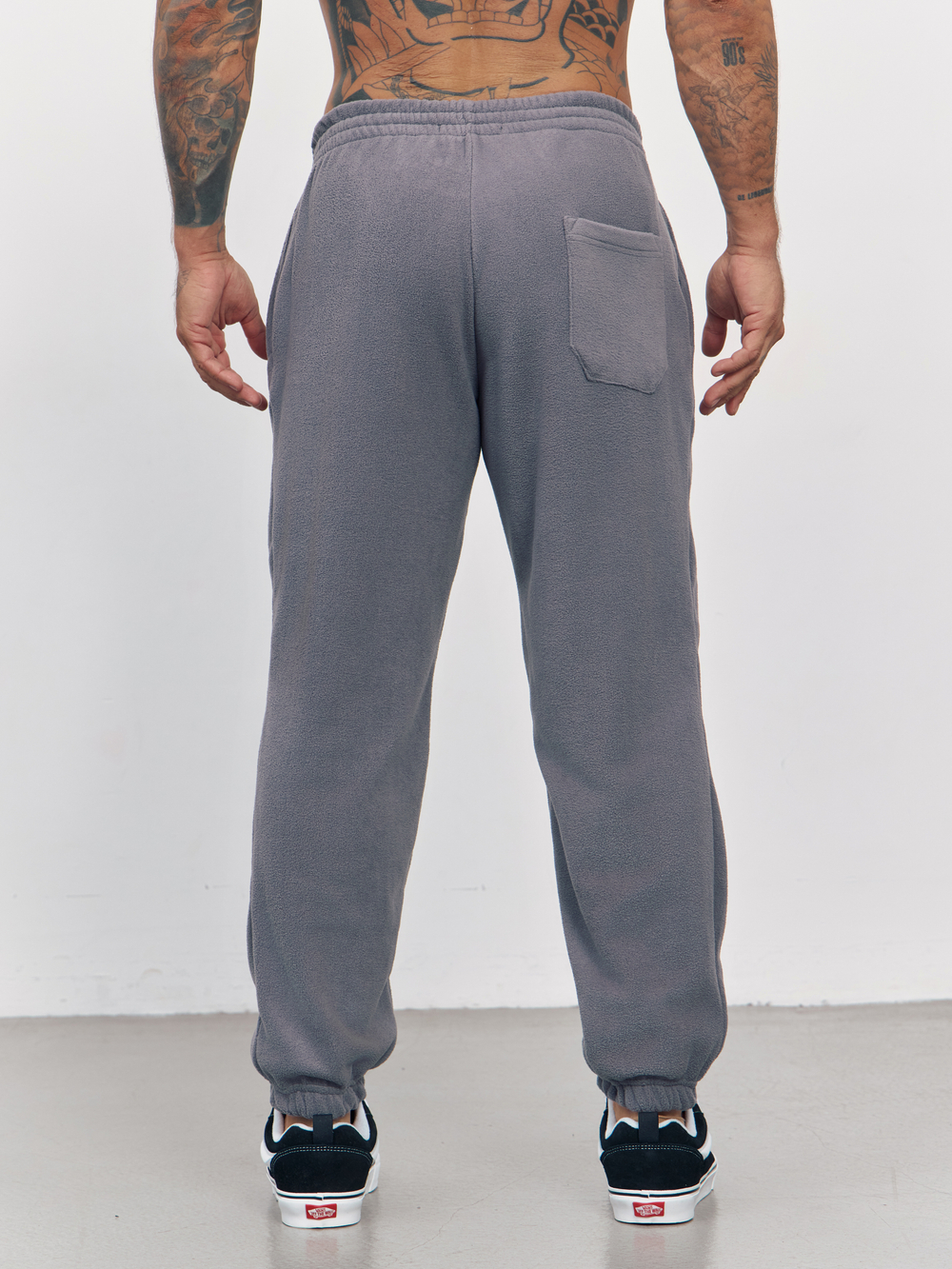 Брюки флисовые(серый)