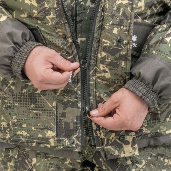 Костюм зимний ГОРКА полукомбинезон, алова/хаки р.56/182 Helios