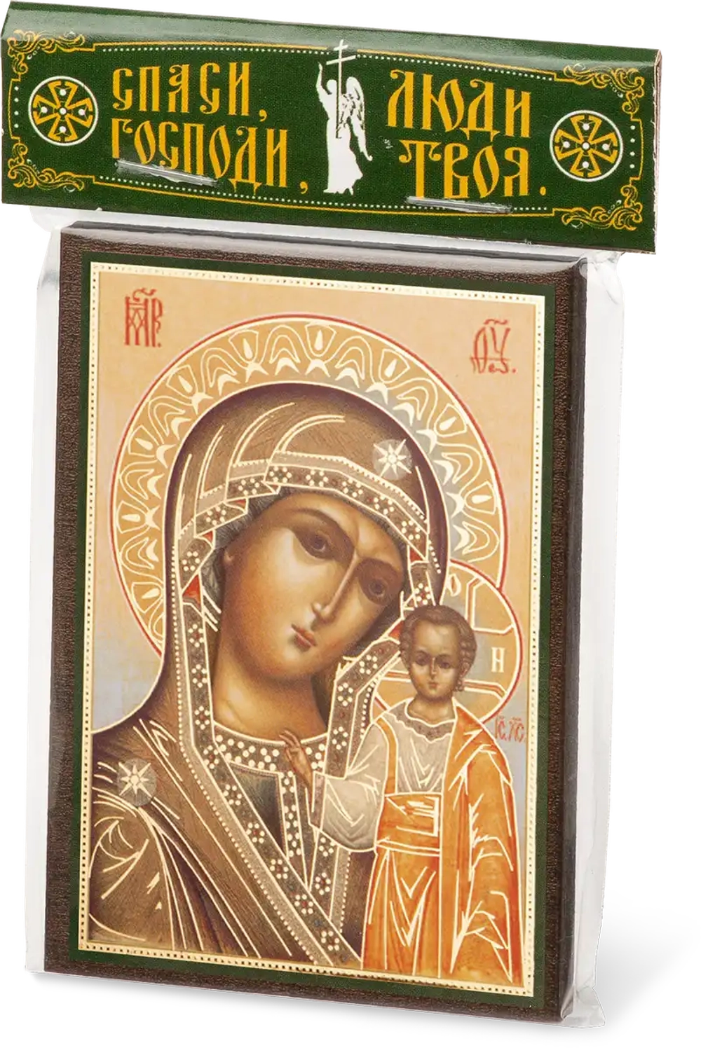 Икона БМ "Казанская" 6х9 на МДФ-6