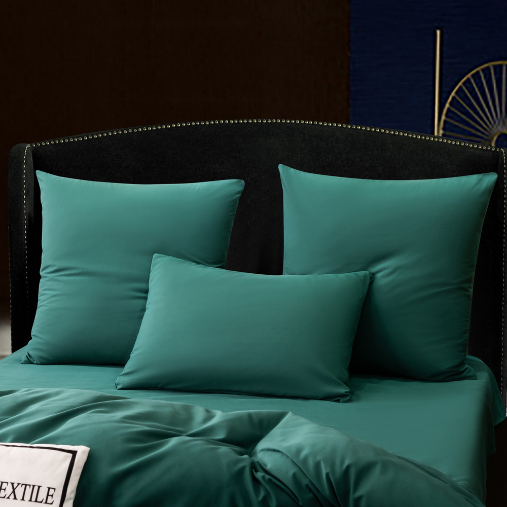 Комплект постельного белья Однотонный Сатин на резинке CSR049