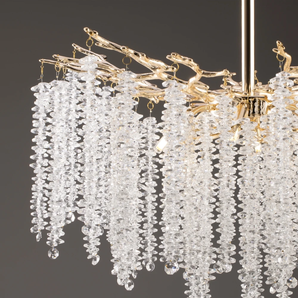 Потолочная люстра Freya MINERAL FR1010CL-08G