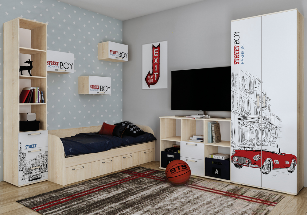 Тумба Сенди ТБ-07 сонома/мальчик