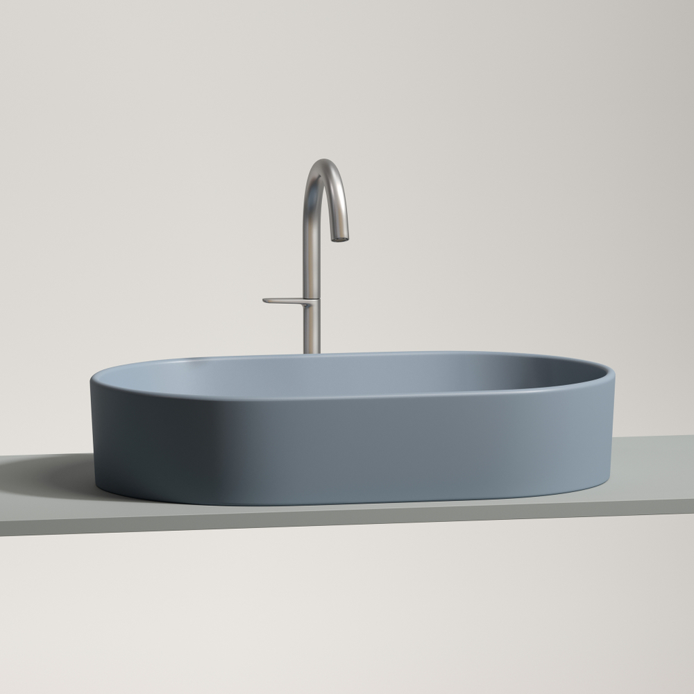 Раковина Ceramica Nova Element 60 см CN6048MHL серо-голубая