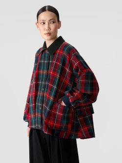 Куртка оверсайз из шерсти OLA OLA