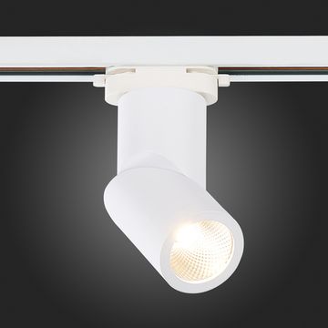 ST650.536.10 Св-к трек. Белый LED 1*10W 3000K 800Lm Ra&gt;90 38° IP20 D60xH190 165-265V BASE