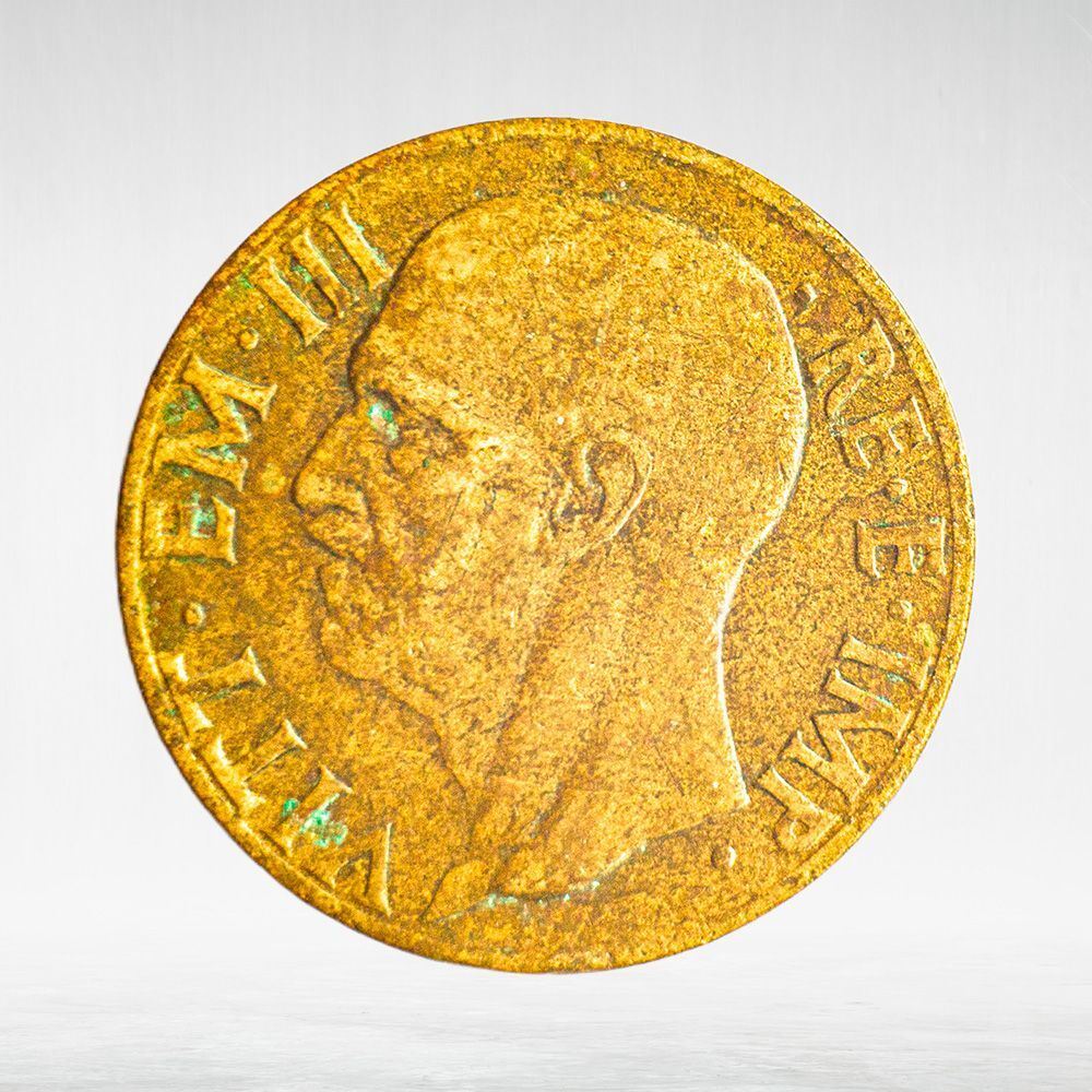Italy 10 Centesimi 1939 R "Victor Emmanuel III", F