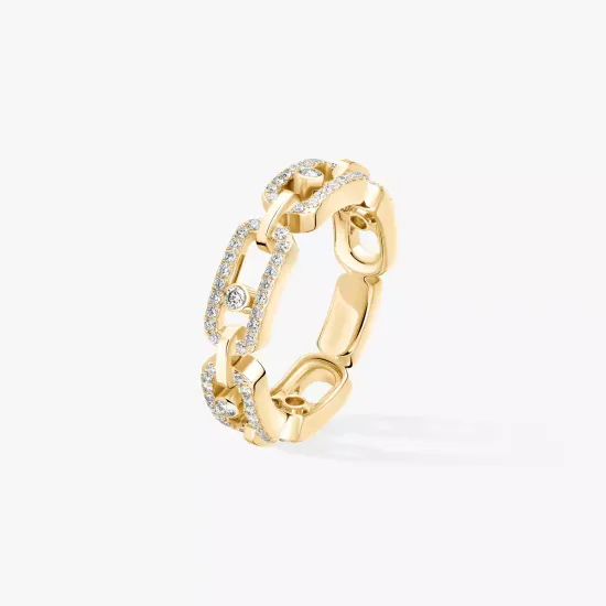 Кольцо Messika Move Link pave ring