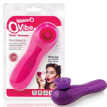 Массажер для женщин Ovibe Strawberry (2 скорости , малиновый) (Цвет: малиновый)