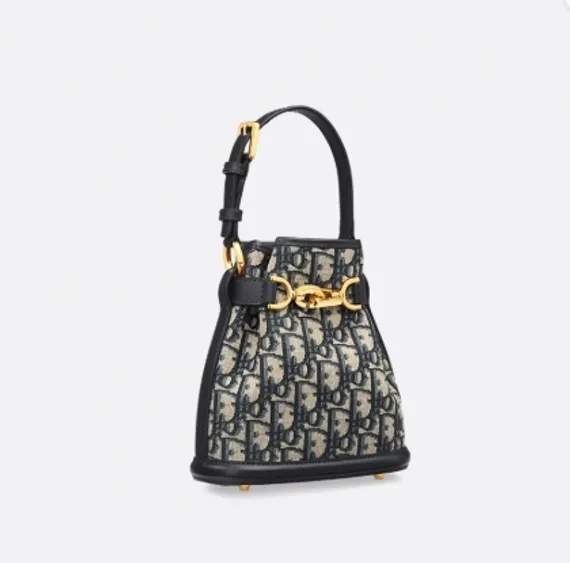 Сумка Dior C'est Dior, модель среднего формата синий