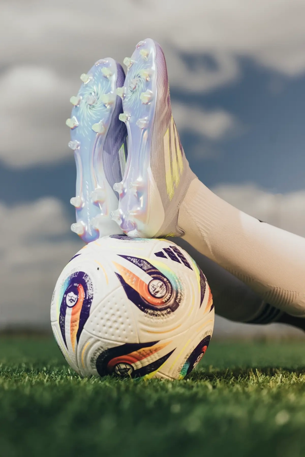 Бутсы adidas F50 Elite LL FG/AG для женщин - фиолетовый