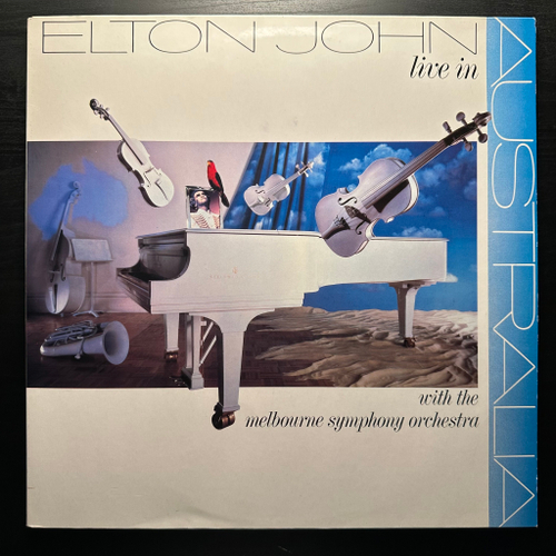 Elton John - Live In Australia With The Melbourne Symphony Orchestra 2LP (Голландия 1987г.)
