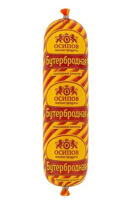 Колбаса вареная Бутербродная Мясные Продукты вес