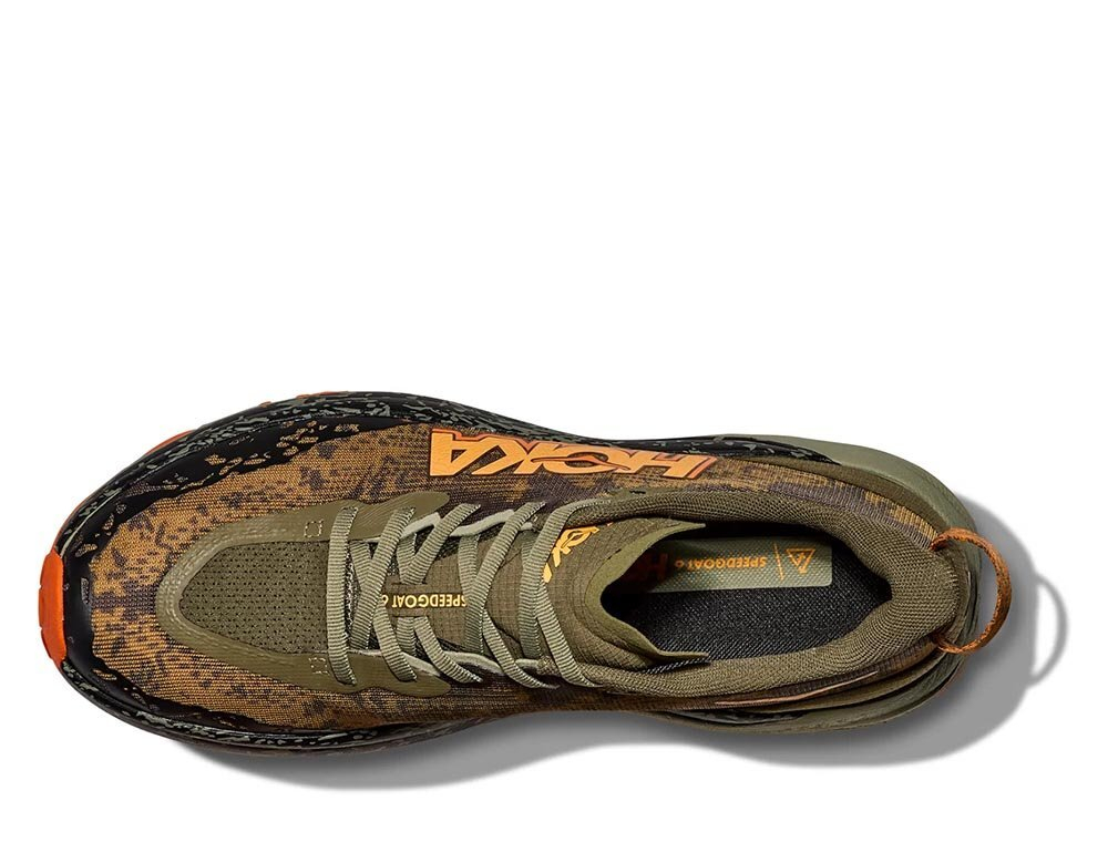 Кроссовки для бега мужские Hoka Speedgoat 6 Коричнево-оранжевые