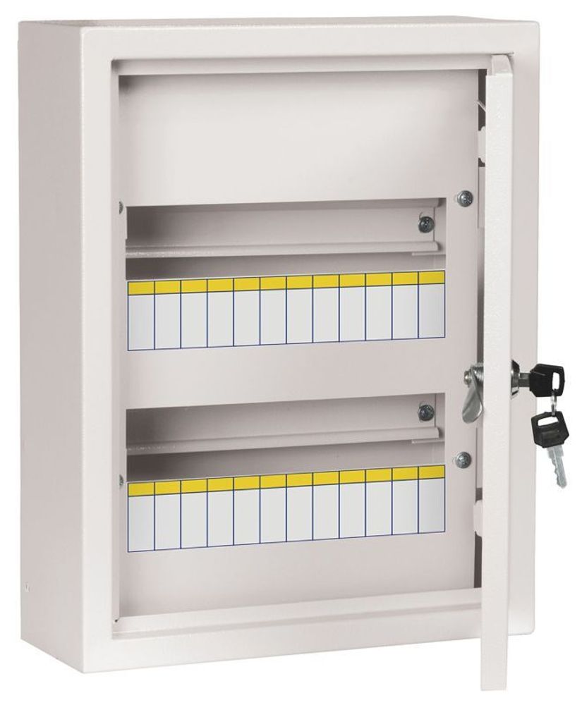 Корпус ЩРн-24 TITAN 3 395х310х120мм IP31 бел. метал. IEK MKM13-N-24-31-Z