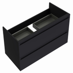 Тумба с раковиной Allen Brau Eclipse 2.0 100 см 1.E1003.AM 2.0 антрацит матовый