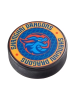 Шайба сувенирная с логотипом ХК "Шанхайские Драконы"