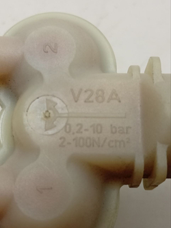 WAE20443OE кт16 Клапан подачи воды для стиральных машин Siemens Bosch 428210 б/у