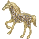 Брошь «Best Podarok - Огненный Танец», цвет золото, 4,4*4см