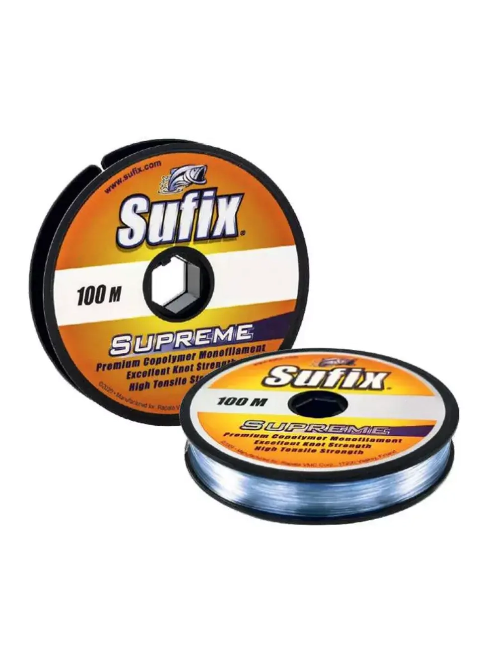 Леска монофильная Sufix Supreme 100 м 0.90 мм 50 кг (1ш)