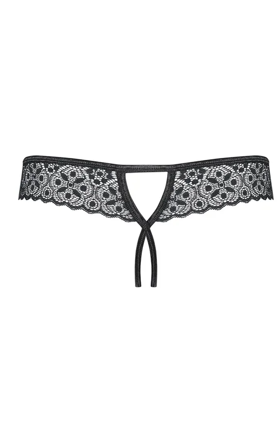 SHIBU Thong crotchless Трусы стринги