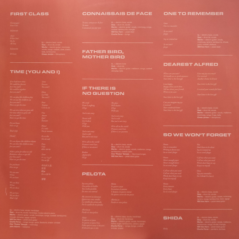 Khruangbin / Mordechai (Coloured Vinyl)(LP)