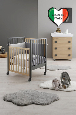 Детская кровать Erbesi Evolution титаниум