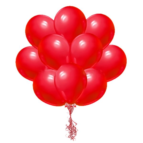 Облако шаров с гелием 