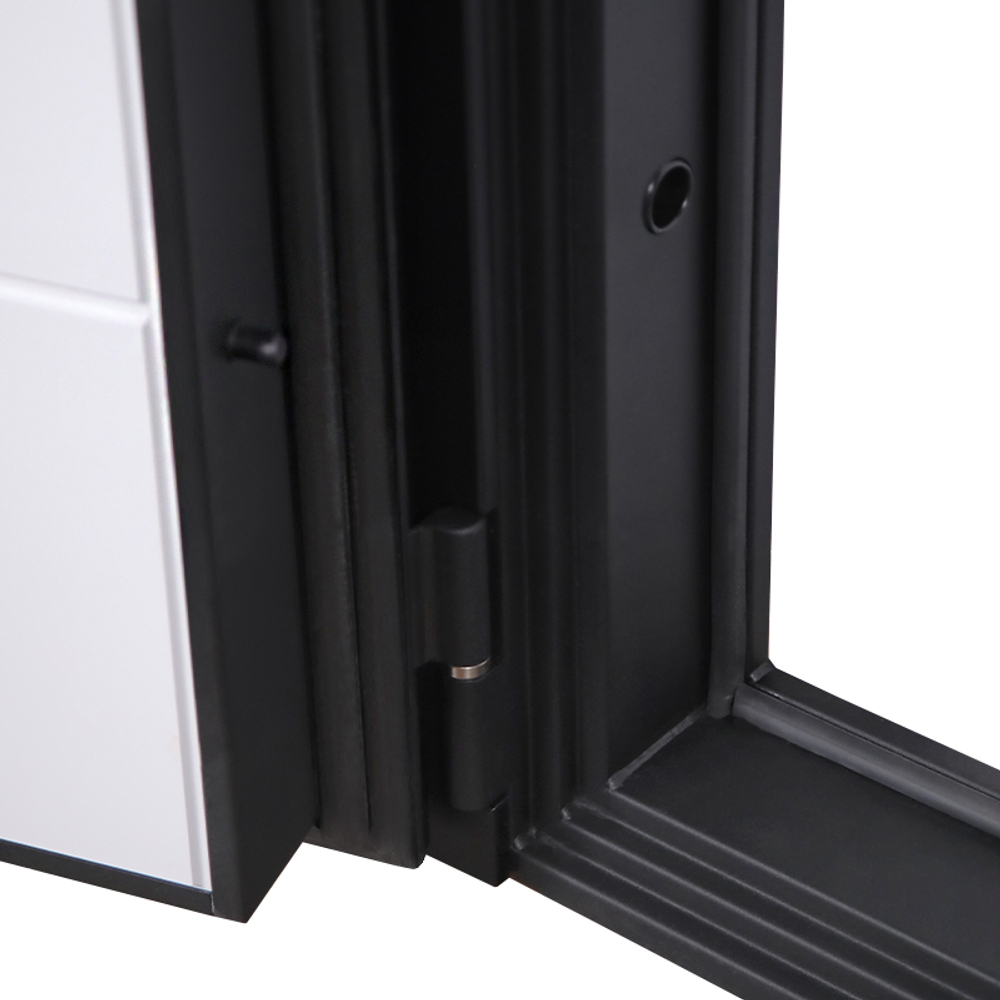 Стальная дверь "Шерл 3D" (адаптированная замковая часть) Заказная модель.