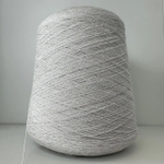 BURRO - Filati Color; 54% хлопок, 46% люрекс; 640м/100гр; col. 000903 Chiaccio, цвет: гипсовый белый