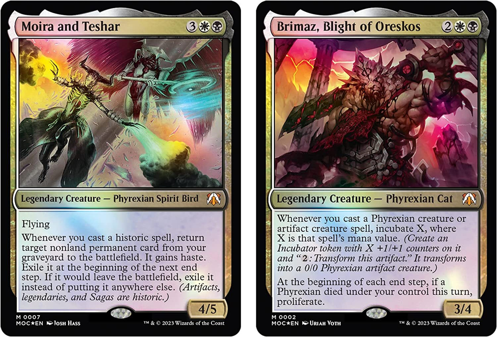 Готовая колода March of the Machine - Growing Threat  (на английском языке)