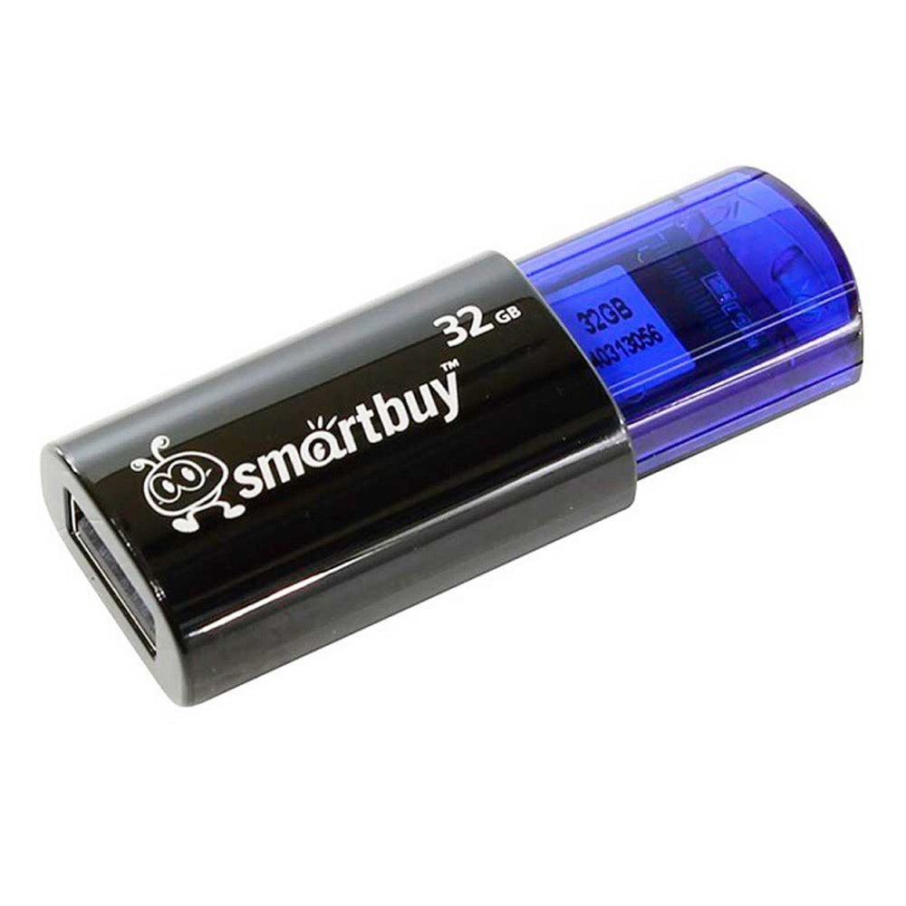 USB карта памяти 32ГБ Smart Buy Click (синий)