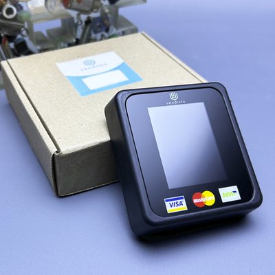 Терминал Vendista Pulse 2.5 для бесконтактной оплаты картой, со стеклом дополнительной защиты