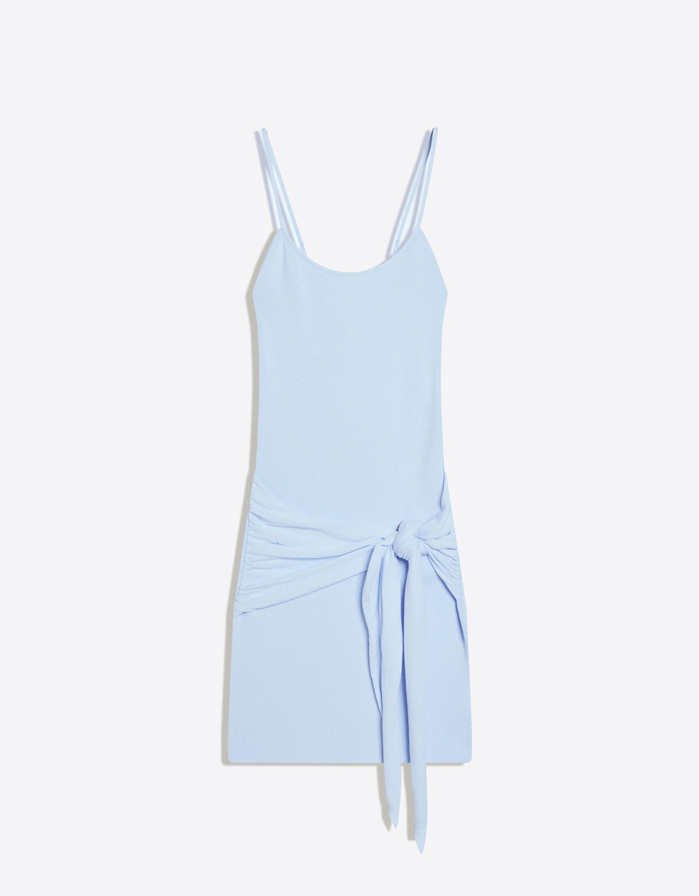 МИНИ-ПЛАТЬЕ С БАНТИКОМ - BERSHKA