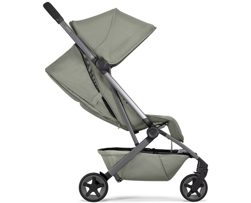 Коляска 2 в 1 Joolz Aer 2 с бампером Sage green/Black Carbon