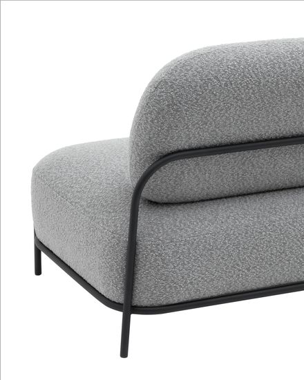 Диван Стоун new ткань букле серо-бежевый