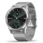 Часы для фитнеса Garmin vivomove Luxe, серебристый, 010-02241-23