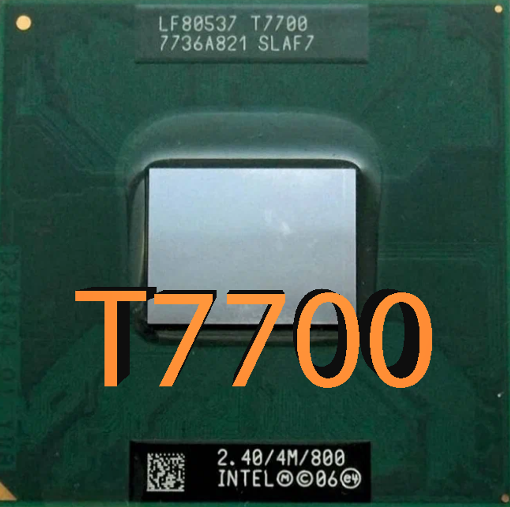 Процессор ноутбука Intel Core 2 Duo T7700, SLAF7