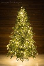 Елка с гирляндой «Валерио» (Литая+пвх) от 1.2 до 2.4 м