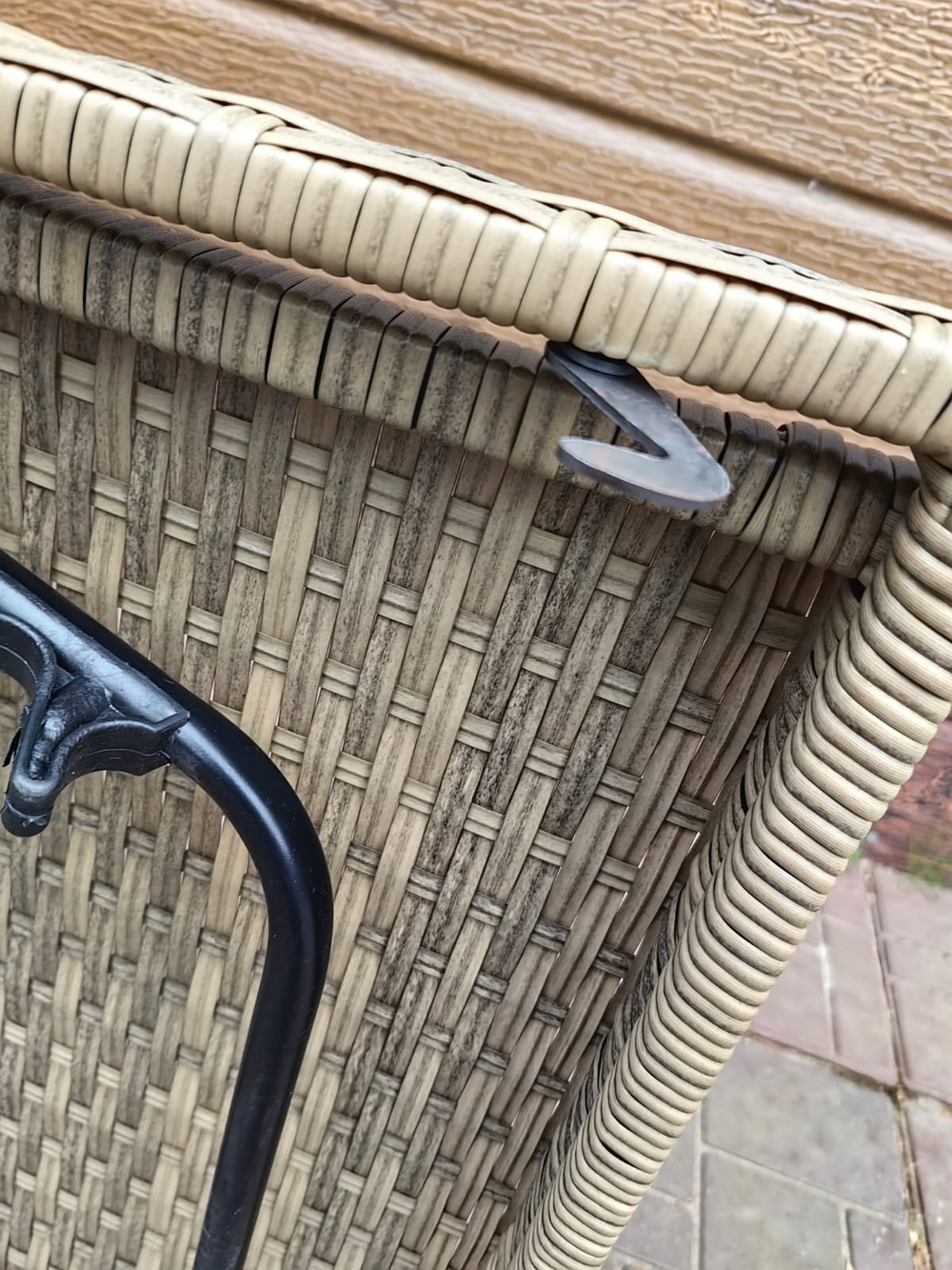 Шезлонг складной из искусственного ротанга Ливерпуль цвет Greige