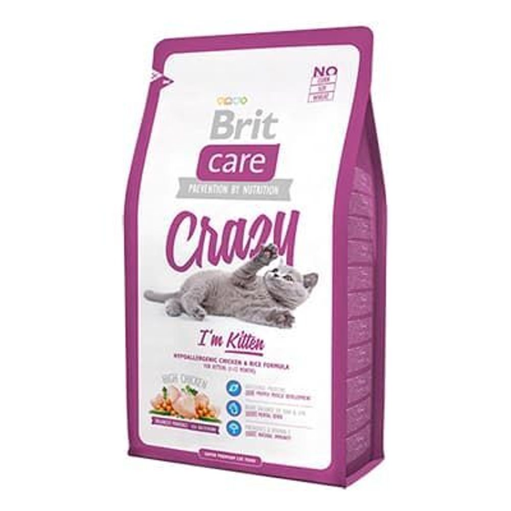 Brit Care Cat Crazy Kitten 0.4 сухой д/котят, беременных, кормящих кошек