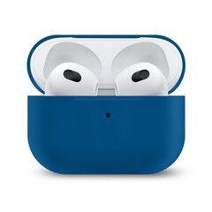 Силиконовый чехол для AirPods 3 Silicone Case (Blue / Синий)