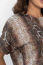 Блуза Морган (коричневая) Б14031-16М LT Collection