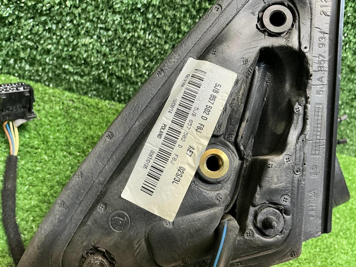 Зеркало правое Skoda Rapid 1 (2012-2017) 5 конт.