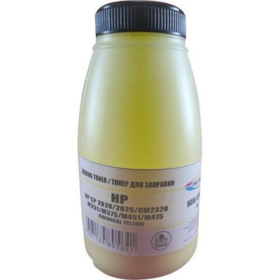 Тонер для картриджей HP CC532A/CE412A Yellow, химический (70г) Black&White Premium (Mitsubishi/MK IMAGING) Россия