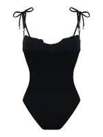 Слитный купальник Mia, Черный