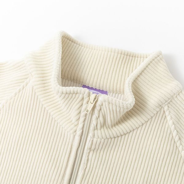 Толстовка Puff Zip велюровая бежевый - фото 11